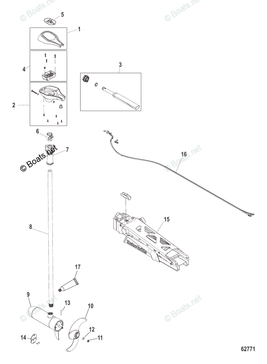 Motorguide Trolling Motor MotorGuide X5 Series OEM Parts
