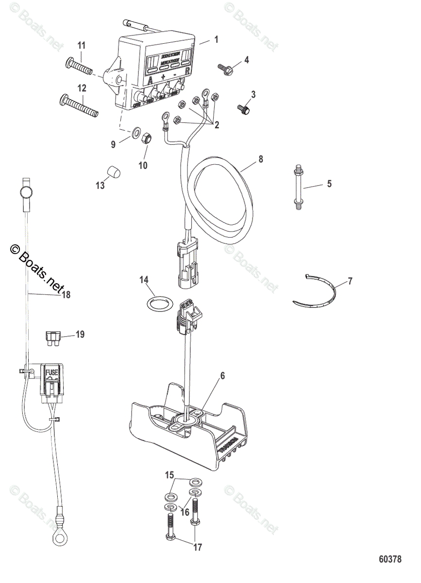 Mercruiser Inboard Diesel Engines OEM Parts Diagram For Mercathode Kit ...