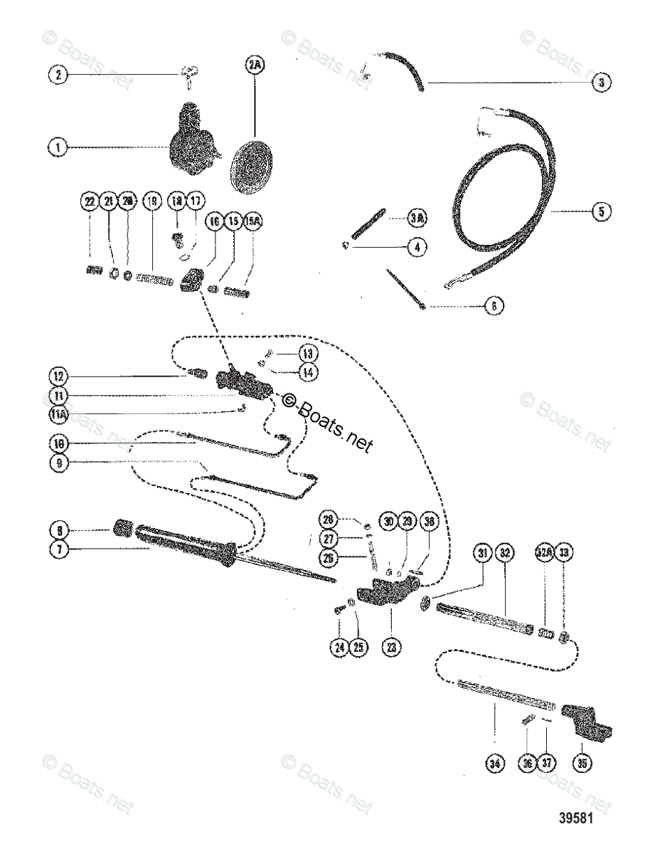 Mercury MerCruiser Sterndrive Parts by Size & Serial Drives OEM Parts