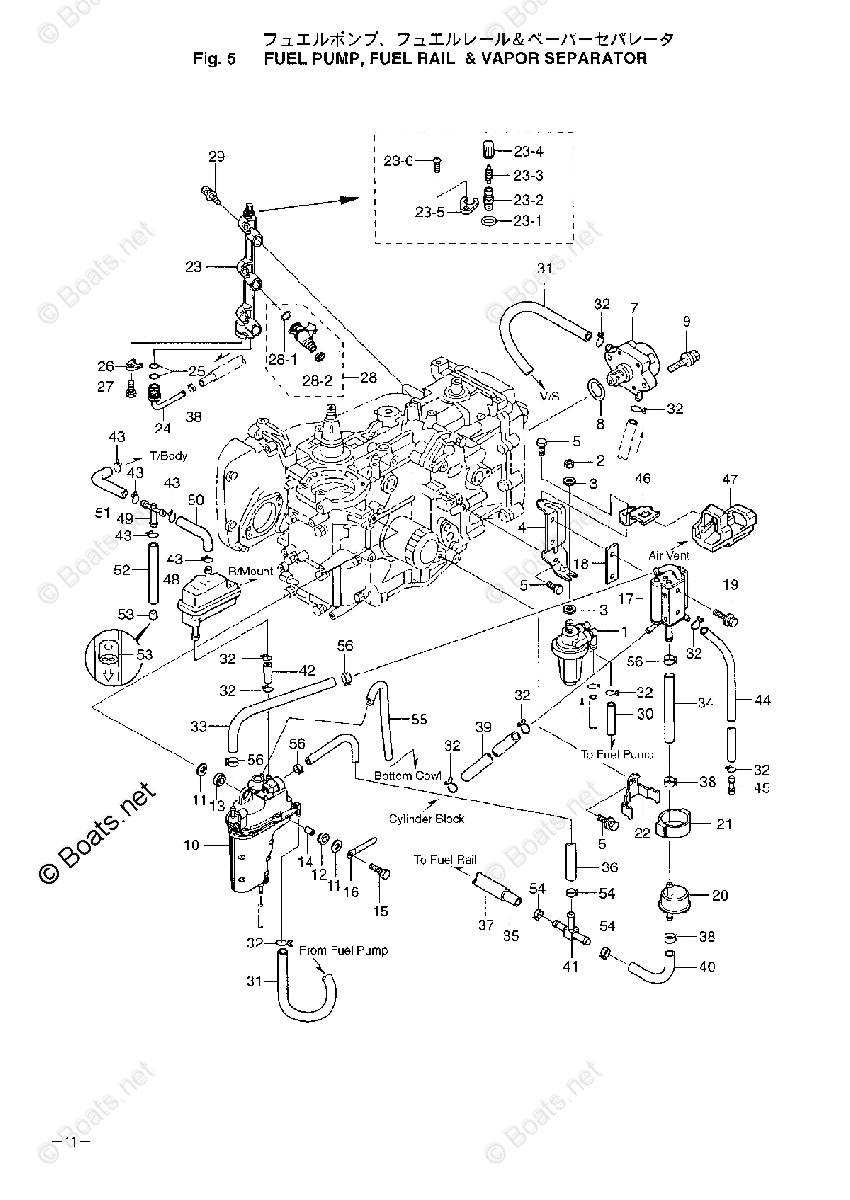 oharu313様ページ Tohatsu Outboard 2007 OEM Parts Diagram for Fuel Pump, Fuel