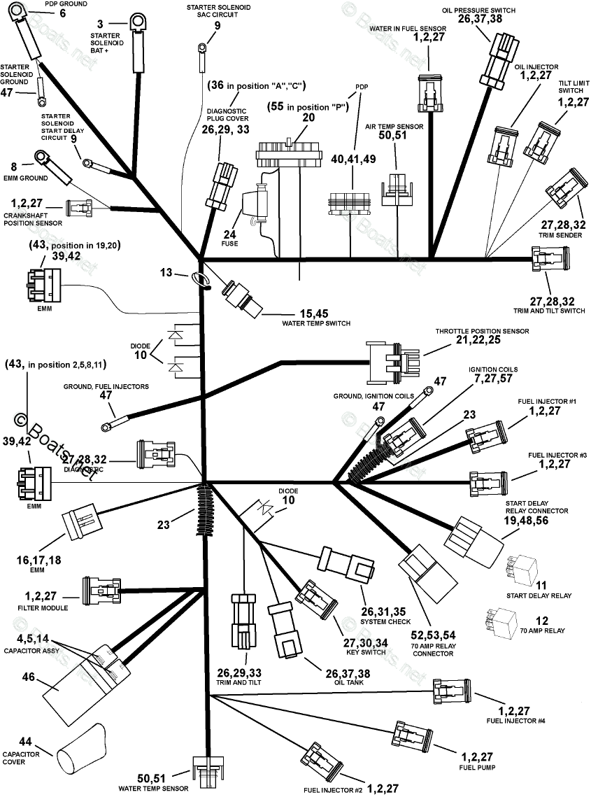 Evinrude Outboard Parts by Year 2004 OEM Parts Diagram for Engine