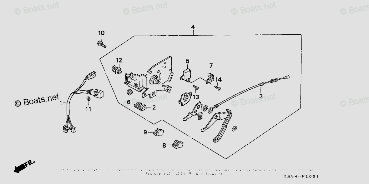 Honda Generators EM650 A VIN EA31000001 OEM Parts Diagram for EM650