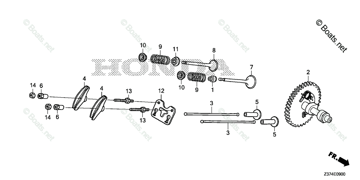 Honda Generators EU7000ISN AT1/A VIN# EEJD-1200001 OEM Parts Diagram ...