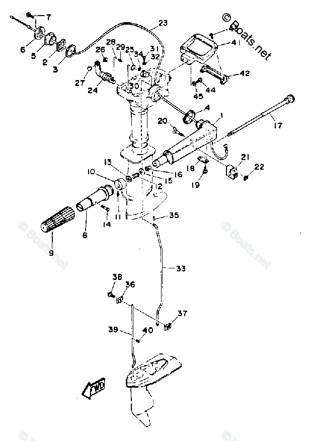 どりえ　　3／2 Kawasaki Motorcycle 1993 OEM Parts Diagram for Starter Motor