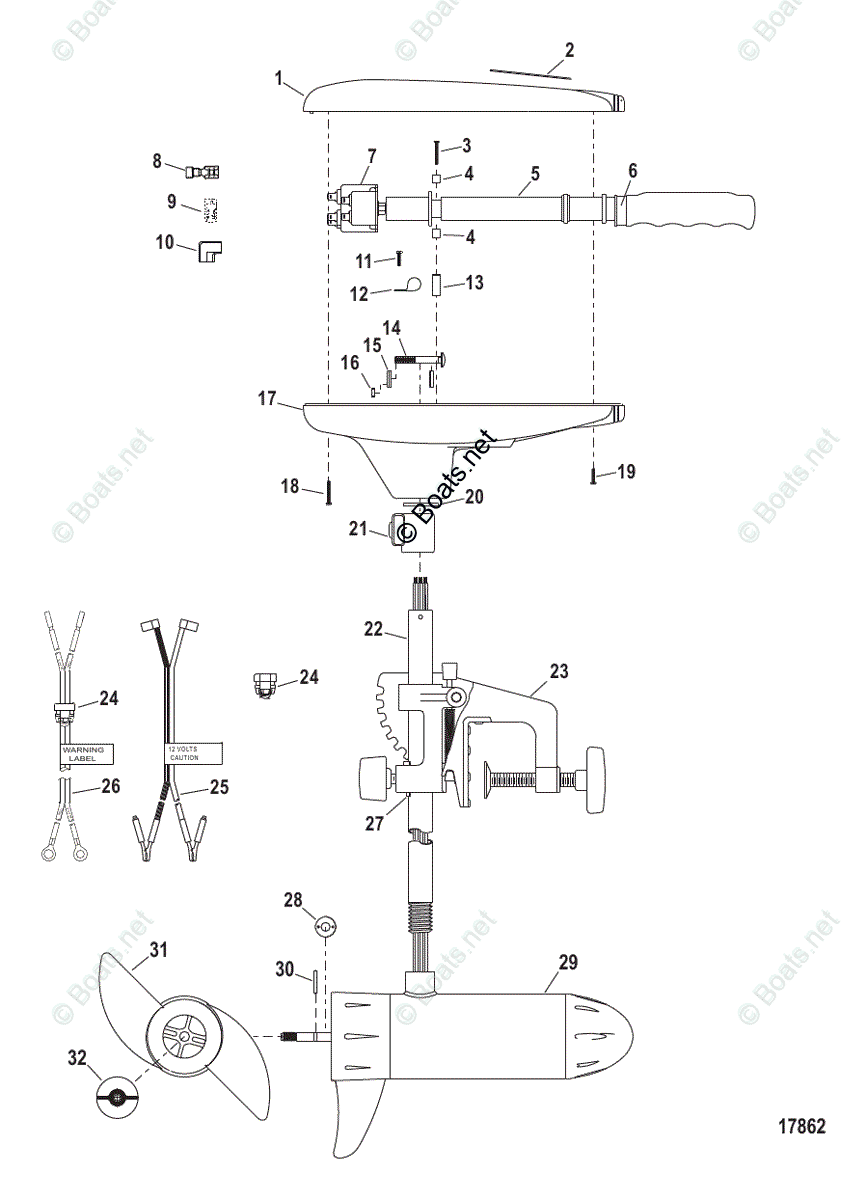 motorguide tour 109 parts diagram