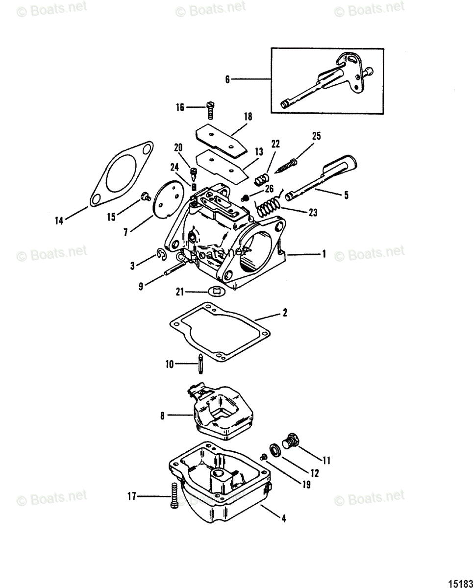 60 HP Mariner Outboard Parts Diagram
