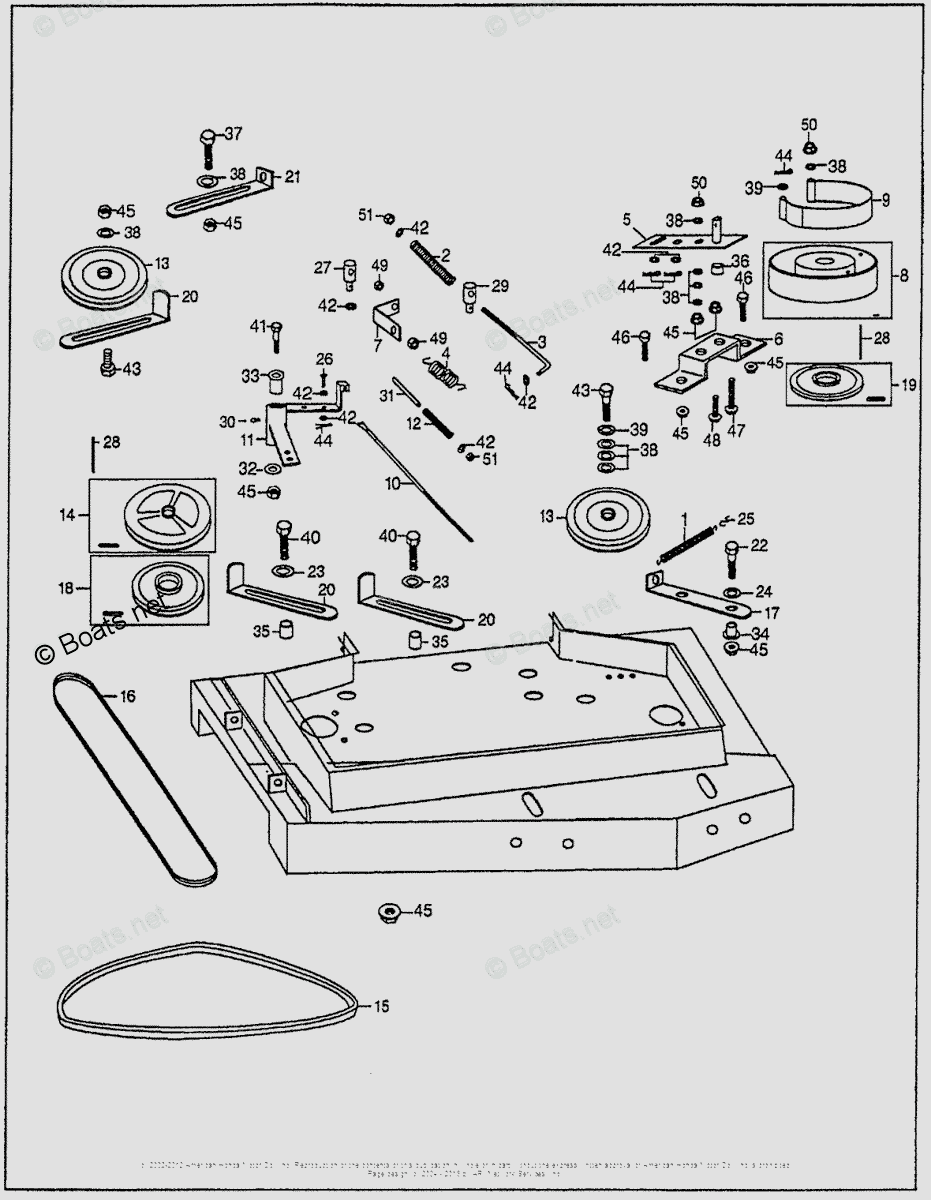Honda Commercial Lawn Mowers CD7036 CCD2 36 MOWER DECK VIN CCD2