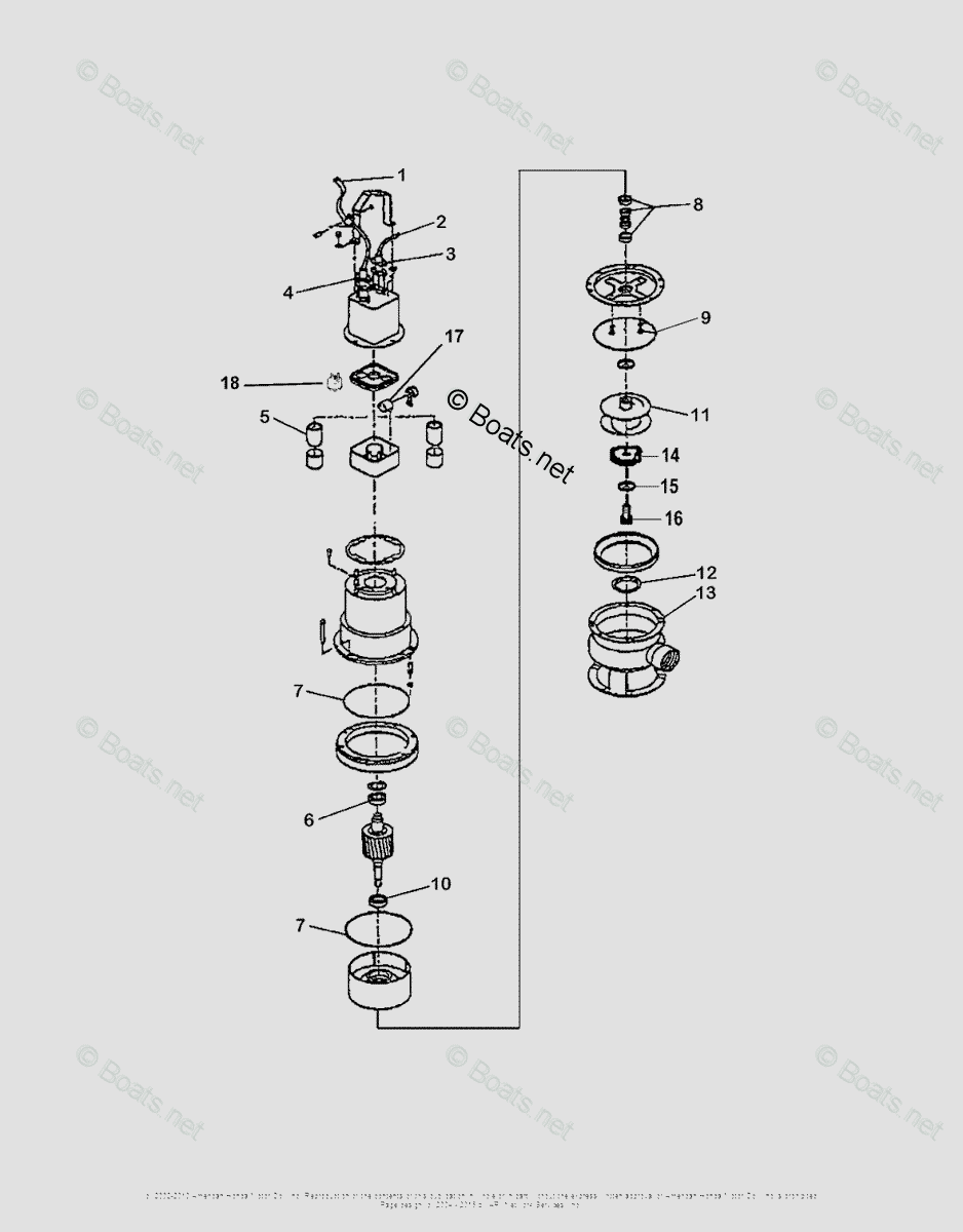 Honda Water Pumps WSP50 AM VIN# WS5M-6300001 OEM Parts Diagram for