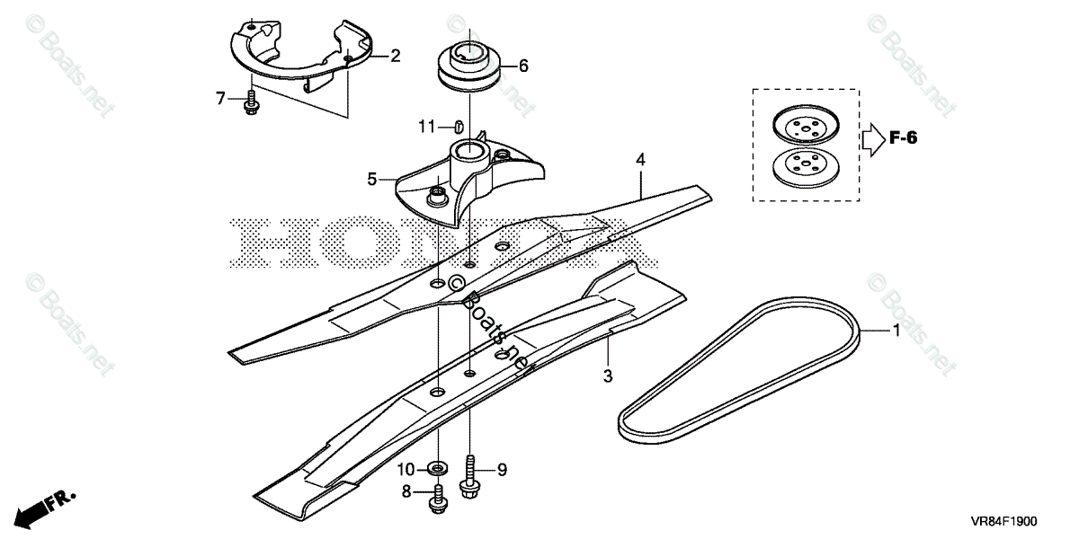 Honda discount hrn216 blades