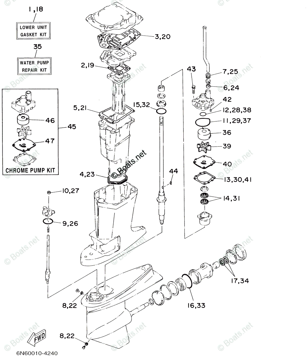 2002 YAMAHA 115 OUTBOARD MANUAL visual data 4