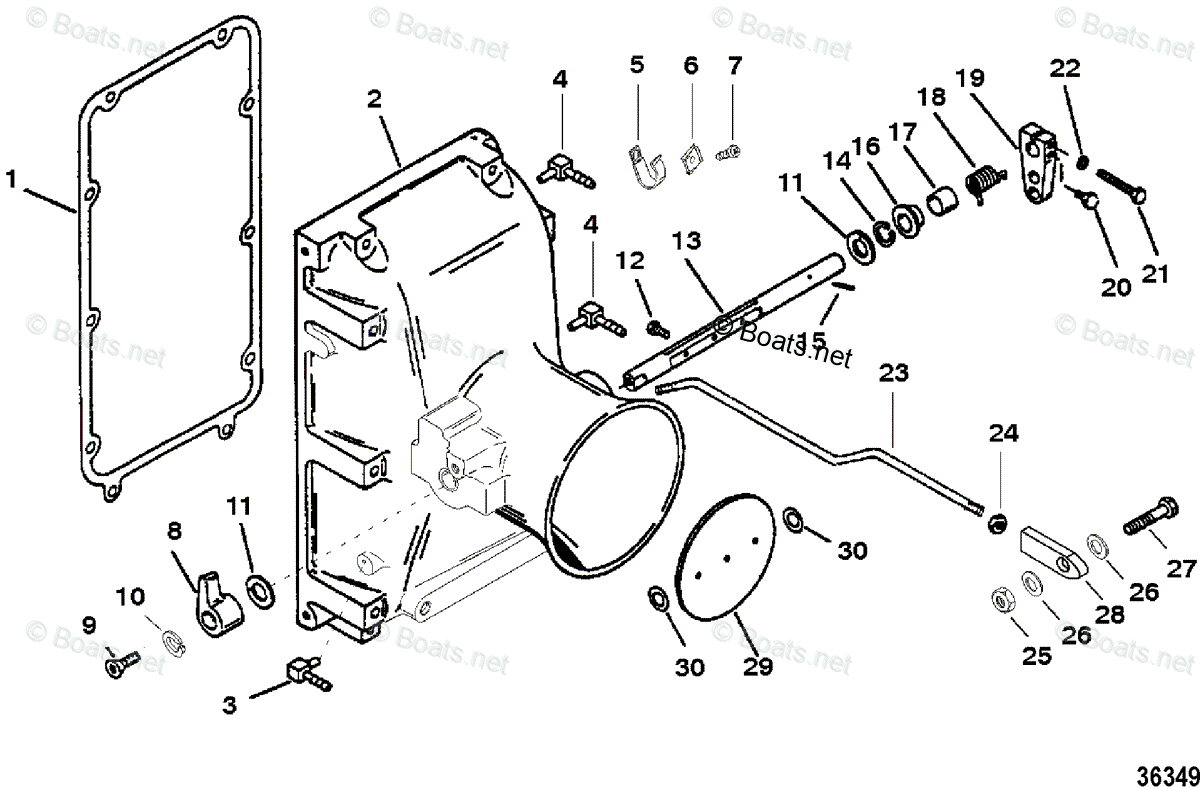 Mercury Outboard Parts by Year (Mercury, Mariner, Mark, Force, Chrysler