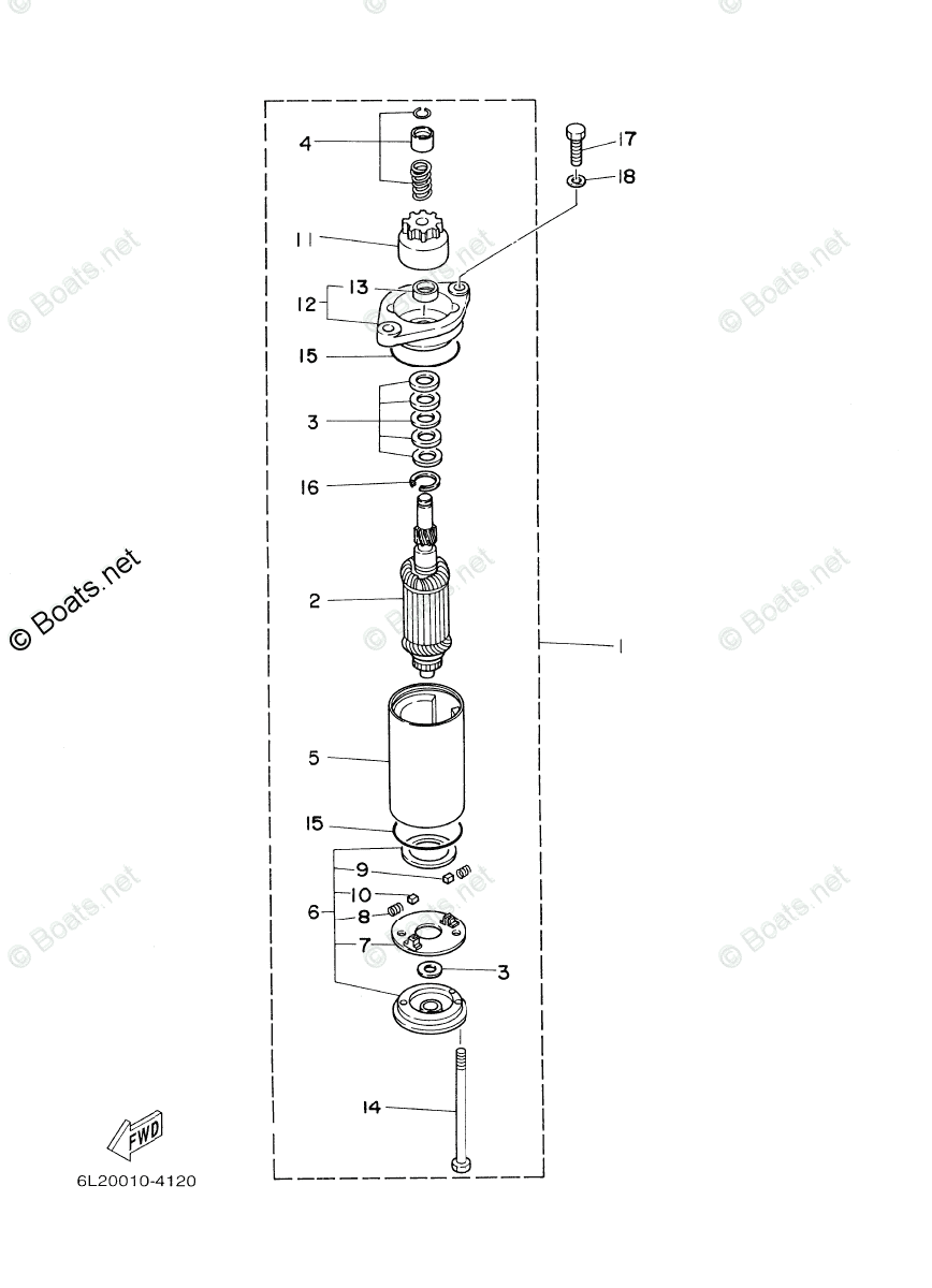 Yamaha Outboard Parts by Year 2006 And Later OEM Parts Diagram for