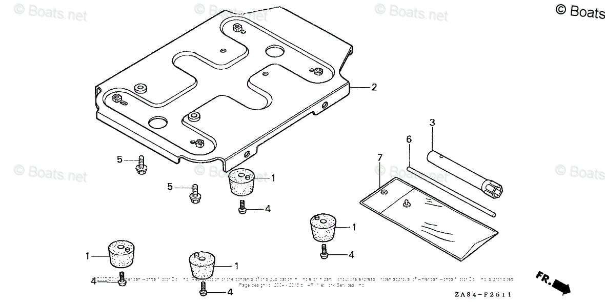 Honda Generators EG650 A2 VIN G1003000001 OEM Parts Diagram for EG650