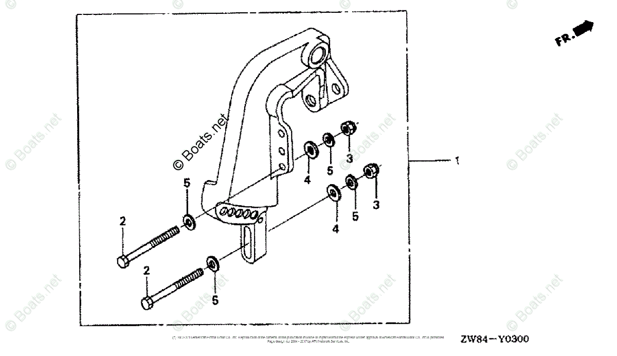 Honda Outboard Parts by HP & Serial Range 9.9HP OEM Parts Diagram for