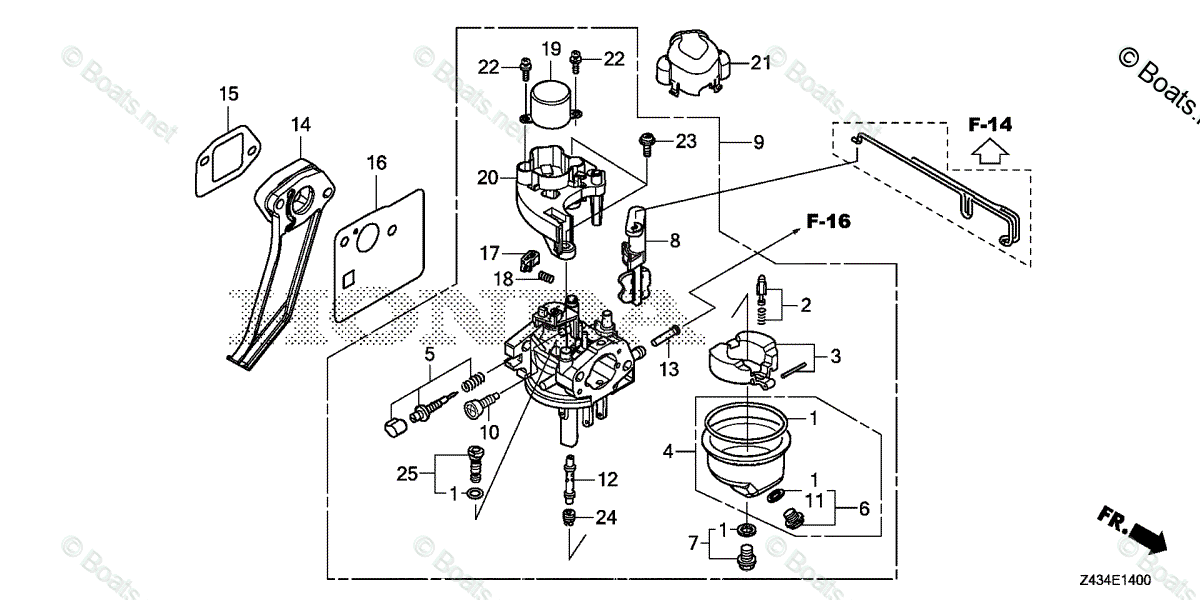 Honda Generators EB2800I A VIN# EAAA-1000001 OEM Parts Diagram for ...