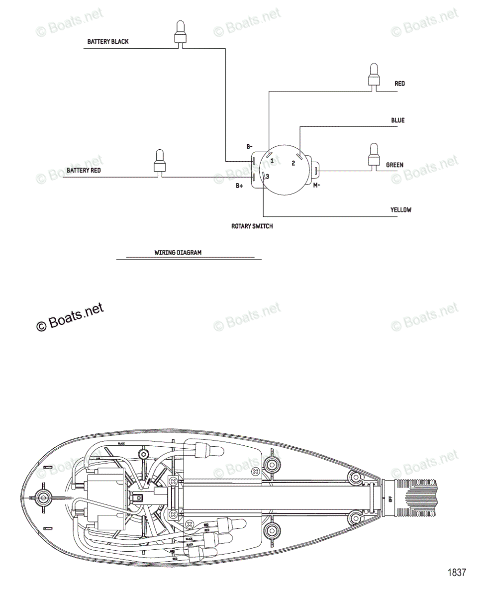 Trolling Motor Fresh Water Series OEM Parts
