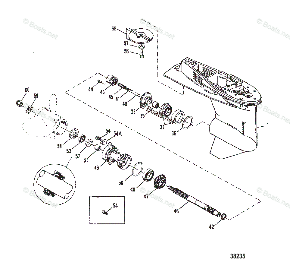 50 Hp Mercury Outboard Parts Diagrams Reviewmotors.co