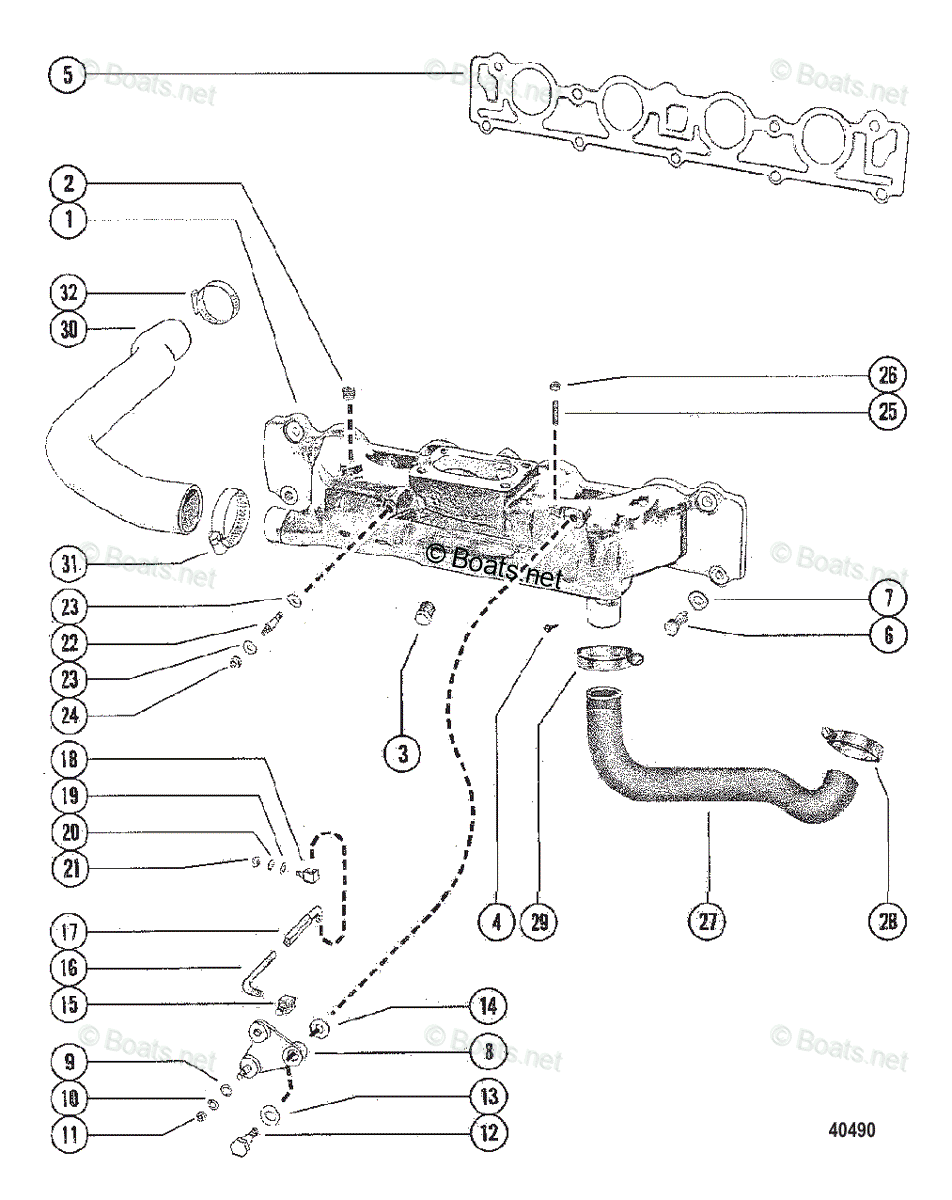 mer.❷ Amazon.com: Boat Motor 43 8037401 Pinion Gear for Mercury