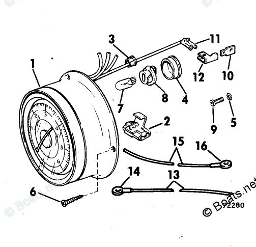 Johnson Rigging Parts & Accessories 1978 OEM Parts Diagram for