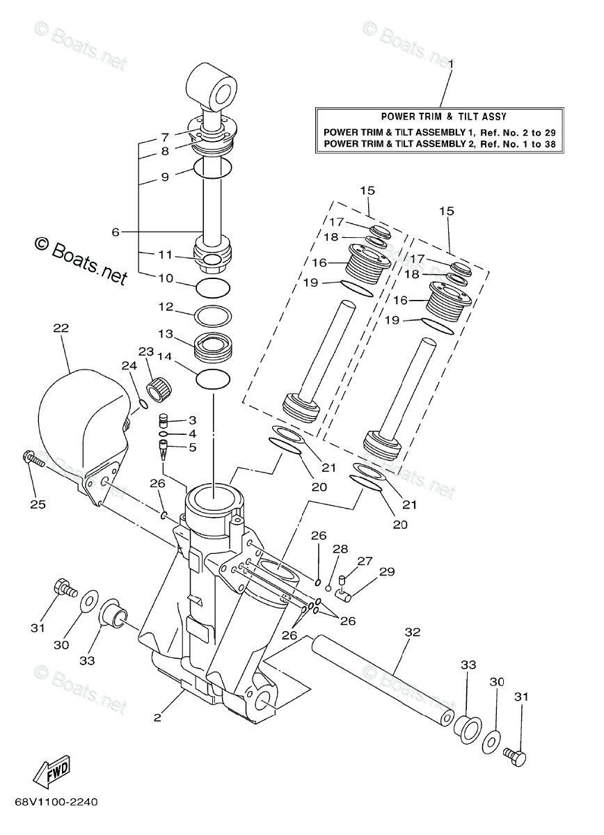 Yamaha 115 Outboard Motor Parts Diagram Reviewmotors.co