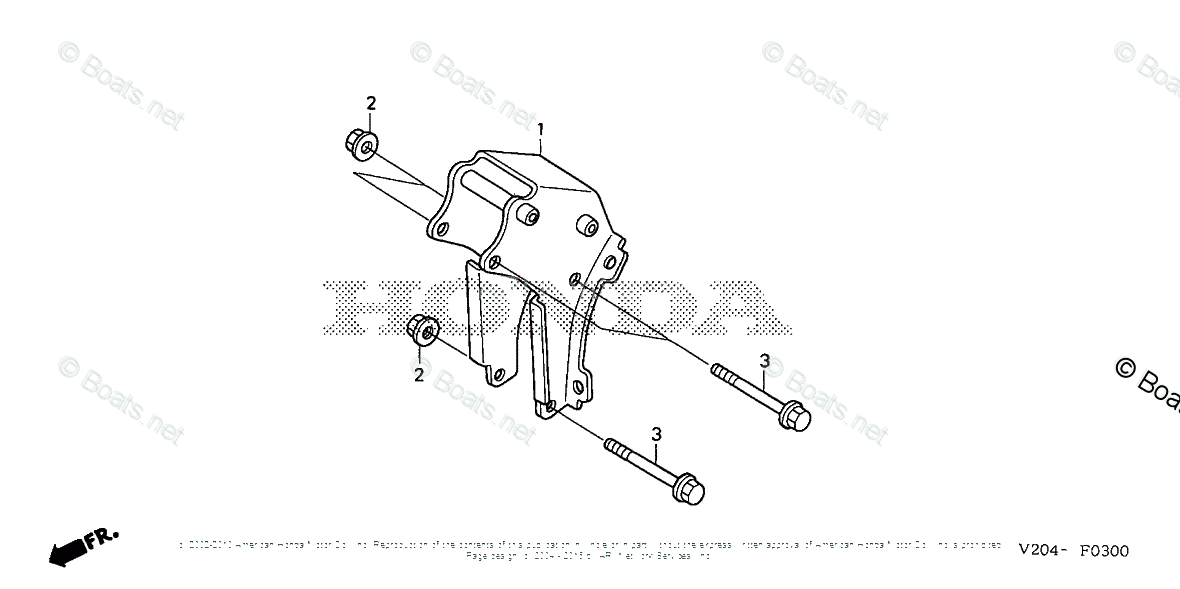 Honda Tillers FRC800 AC VIN# FAHJ-1000001 OEM Parts Diagram for HANDLE ...