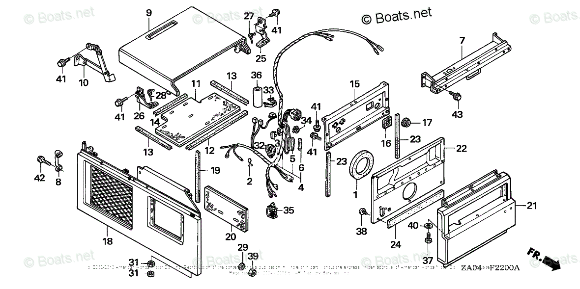 Honda Generators EX5500 A VIN GX3601000001 TO GX3601017635 OEM Parts