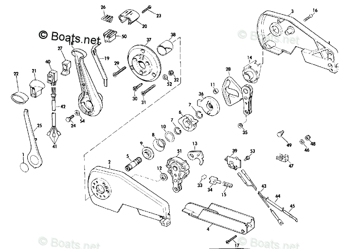 Johnson Rigging Parts & Accessories 1984 OEM Parts Diagram for Remote ...