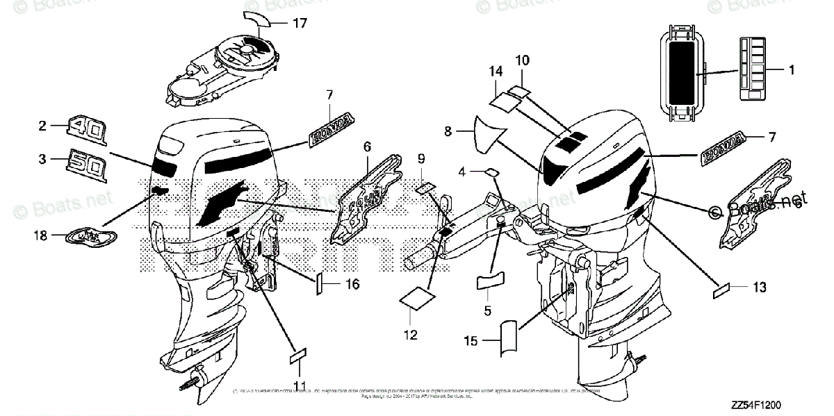 Honda bf50d характеристики