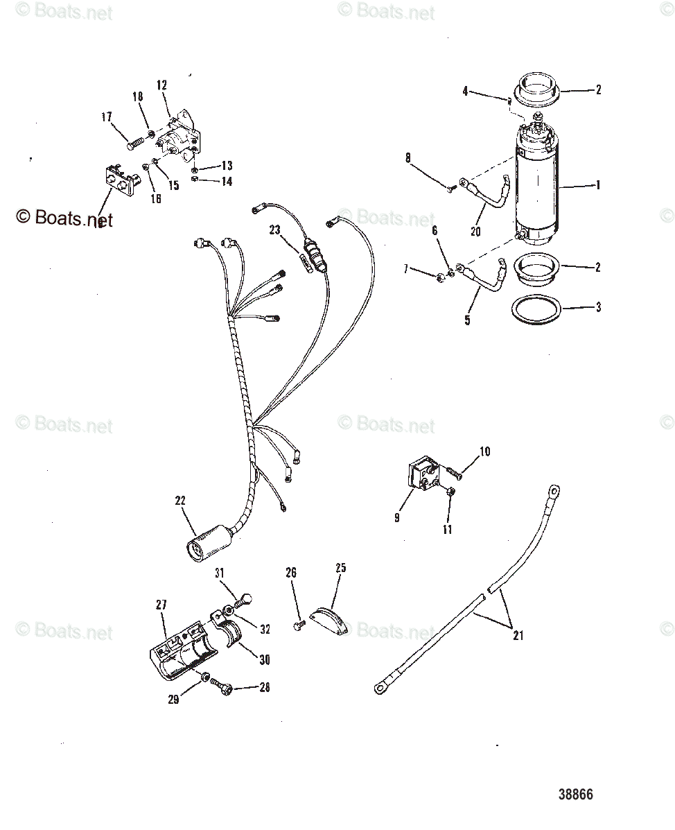 Mercury Outboard Starter Wiring Diagram