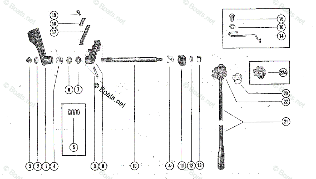 Mercury Outboard Shift Linkage Diagram