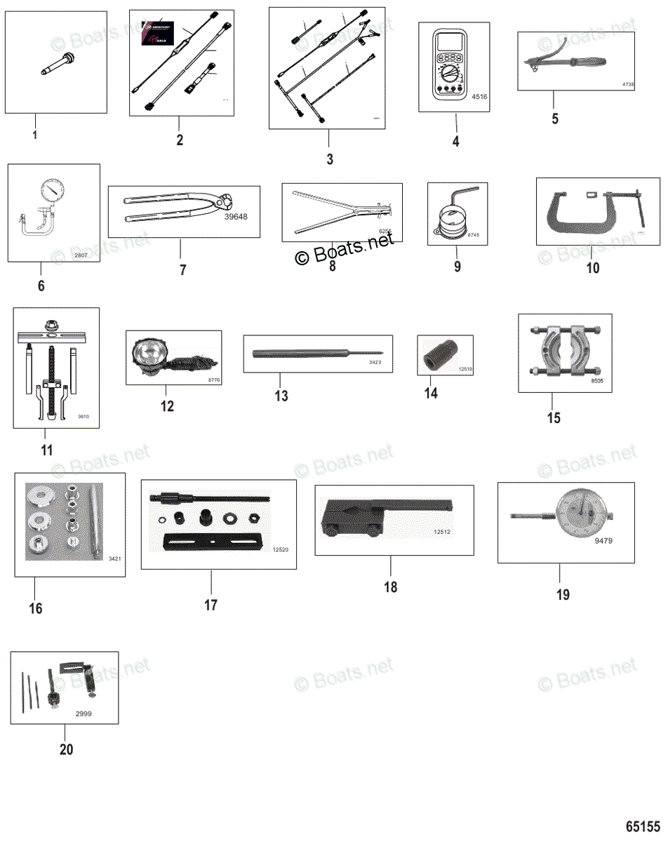 Mercury Mercury & Mariner Outboard Parts by HP & Liter 10HP OEM Parts