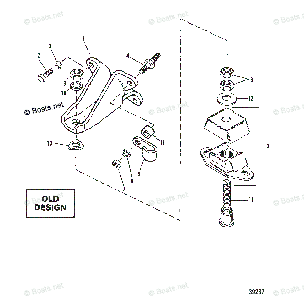 Mercury MerCruiser Sterndrive Parts by Size & Serial Engines - Gas OEM