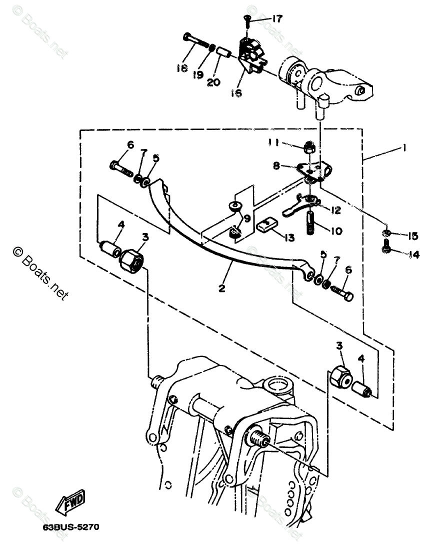 40 Hp Yamaha Outboard Motor Parts Diagram Reviewmotors.co
