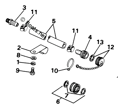 OMC Rigging Parts & Accessories 1994 OEM Parts Diagram for Engine ...