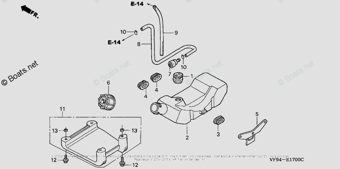 Honda Trimmer & Brush Cutters UMK422 LTA VIN HZAB1000001 TO HZAB
