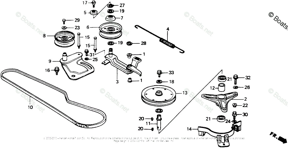 Honda harmony on sale 1011 parts