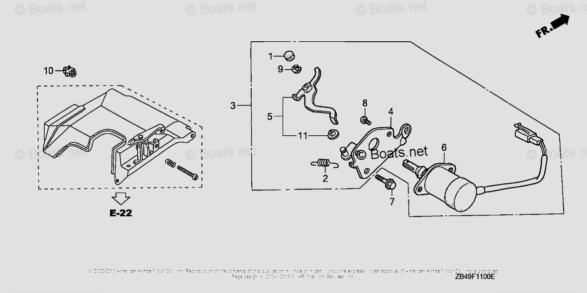 Honda Generators EM3500SXK1 AA VIN EA61100001 TO EA61111464 OEM Parts Diagram for EB/EM AUTO