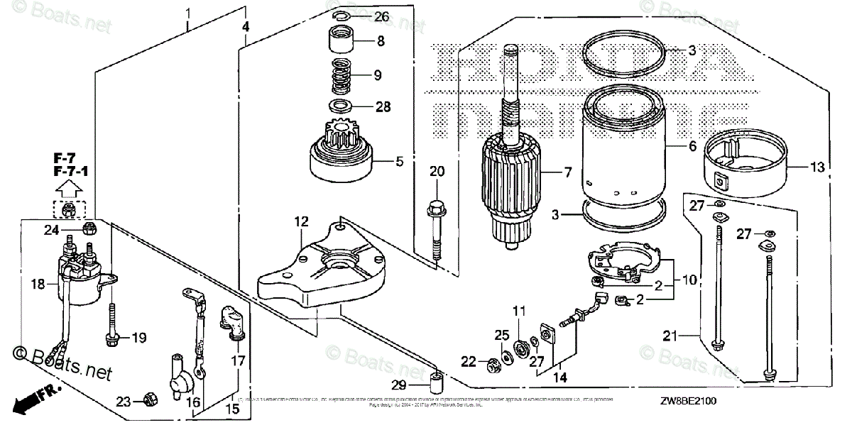 Honda Outboard Motor Parts List Reviewmotors.co