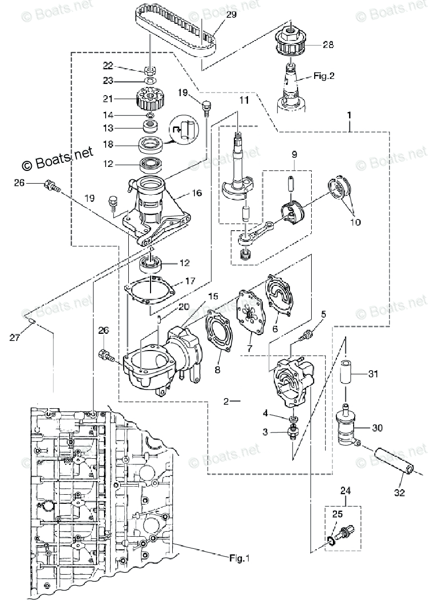 Tohatsu Outboard 2011 OEM Parts Diagram for AIR COMPRESSOR | Boats.net