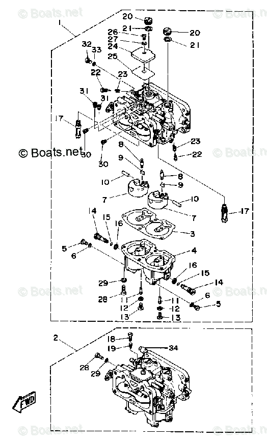 やまは Yamaha Waverunner 2015 OEM Parts Diagram for ELECTRICAL (1