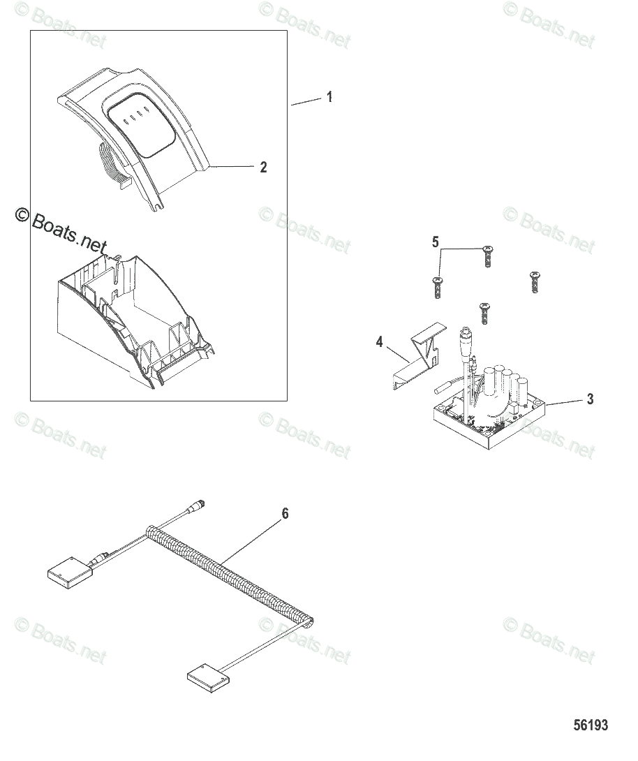 Trolling Motor Xi5 Series OEM Parts Diagram for