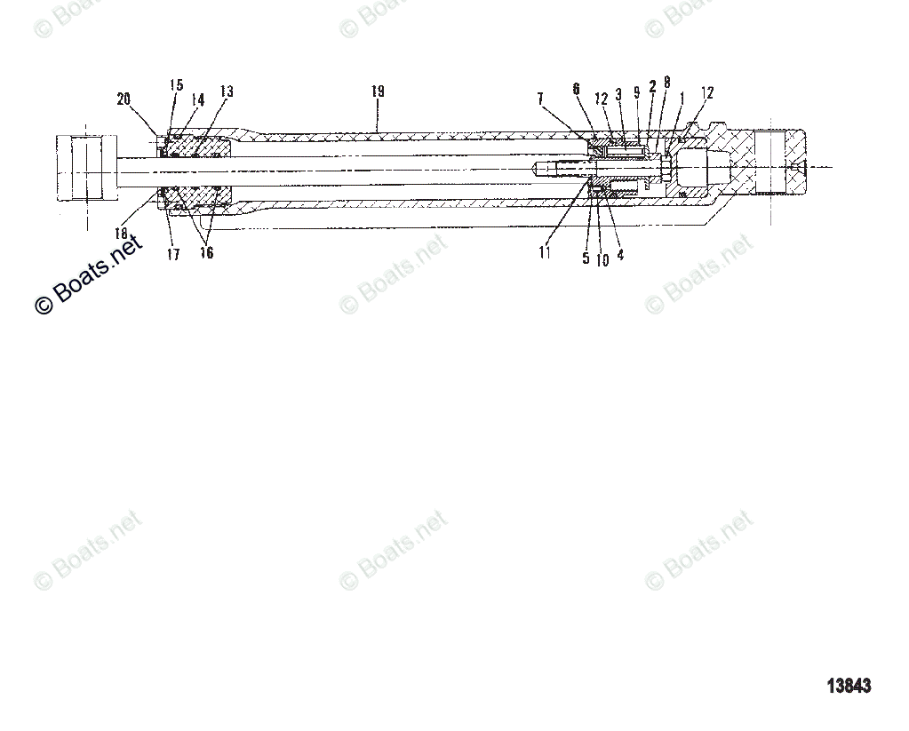 Mercruiser Sterndrive Outdrives OEM Parts Diagram for Power