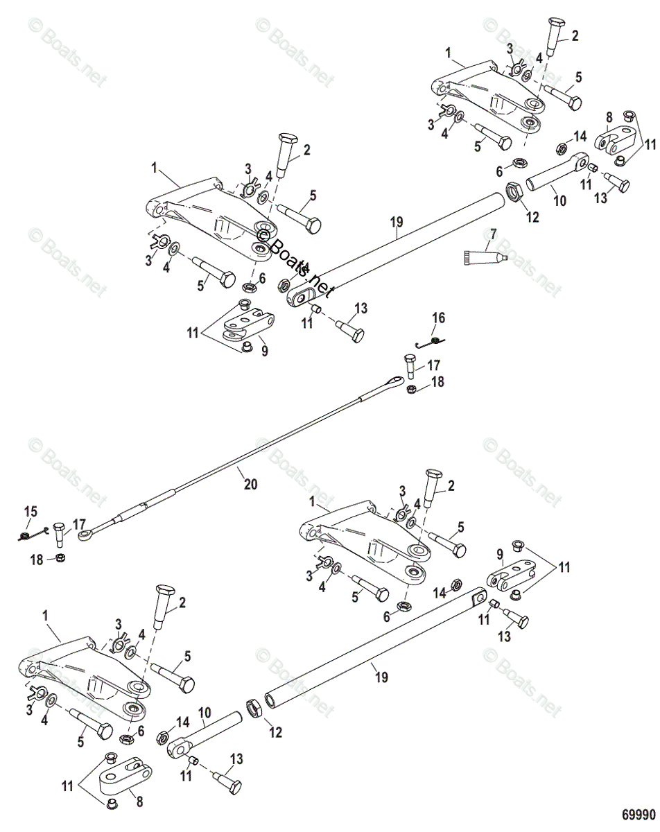 Mercruiser Rigging Parts & Accessories Joystick Piloting Systems OEM ...