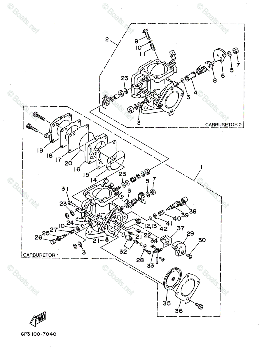 Amazon.com: Genuine Mikuni Triple Carb Carburetor Rebuild