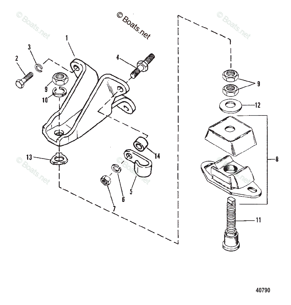 MARIページ Amazon.com: Mercury Internal Engine Harness 4 Cyl 50 Hp 1980