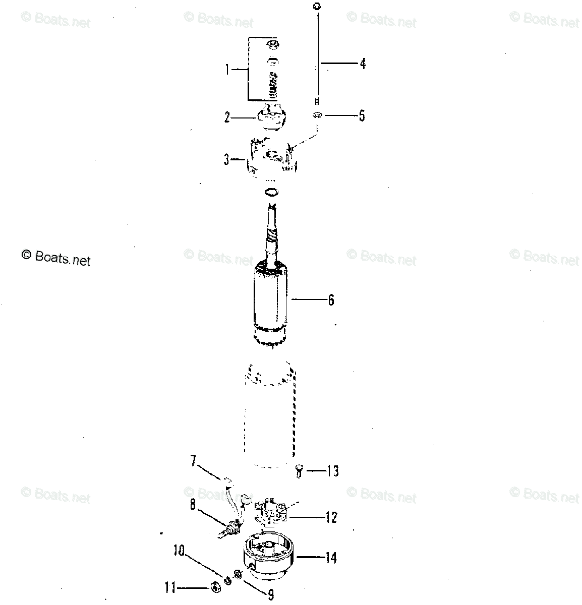 Mercury Outboard Parts by Year (Mercury, Mariner, Mark, Force, Chrysler