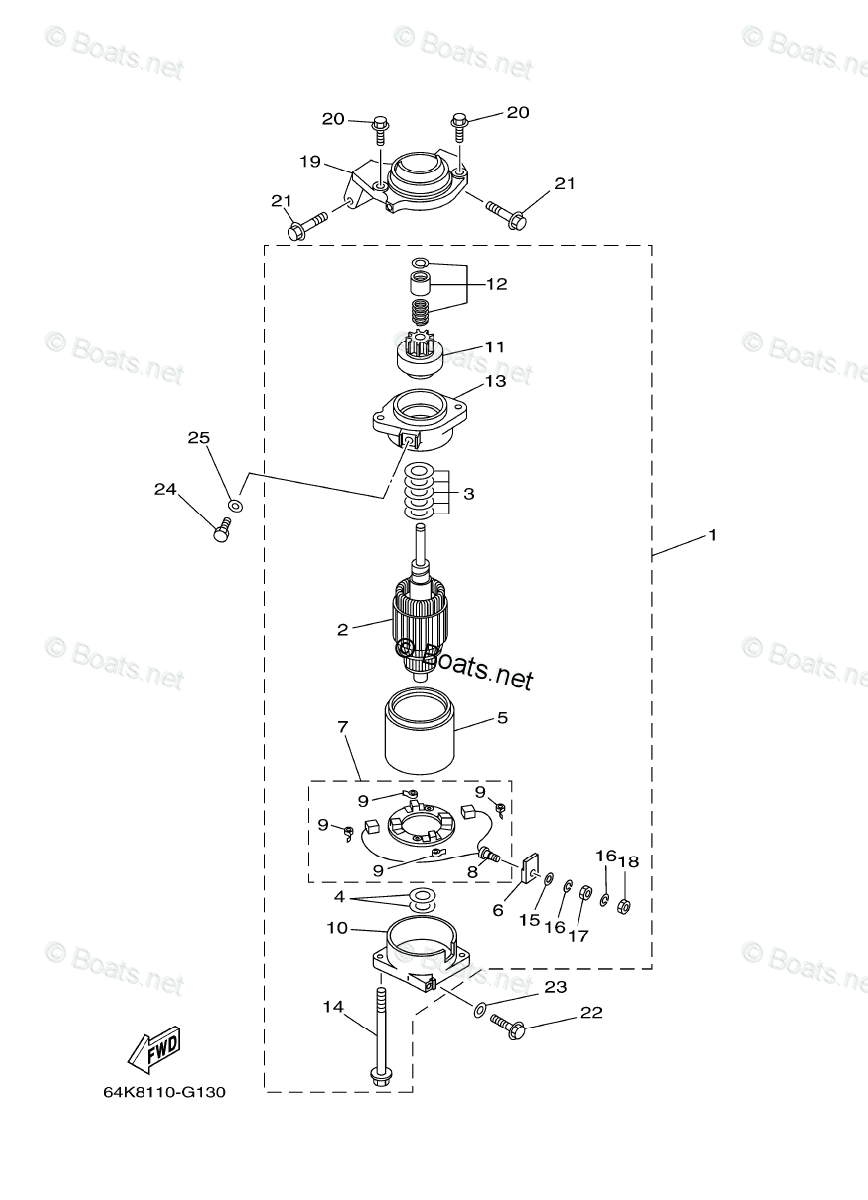 Yamaha Outboard Parts by Year 2006 And Later OEM Parts Diagram for