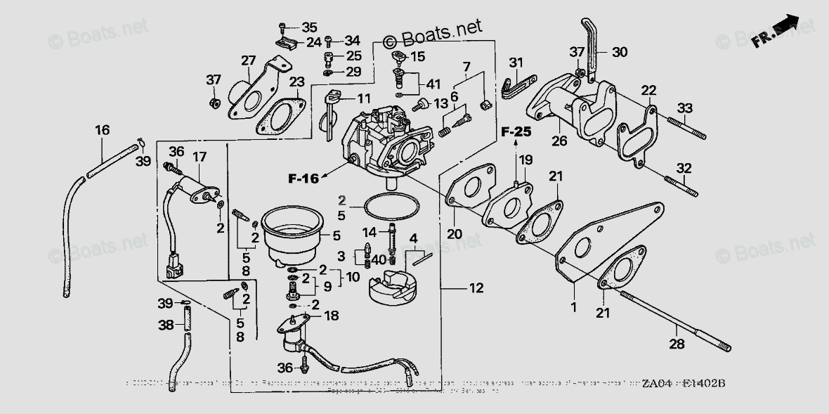 Honda Generators ES6500K1 AA VIN EA11000001 TO EA11072228 OEM Parts