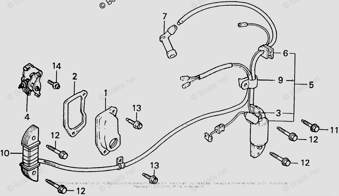 Honda Generators ES3500K2 A VIN# ES3500-1200161 OEM Parts Diagram for ...