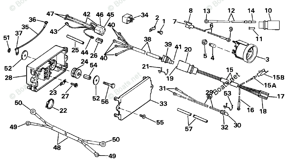 Johnson Outboard Parts by Year 1986 OEM Parts Diagram for Power Trim